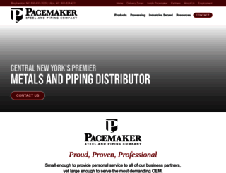 pacemakersteel.com screenshot