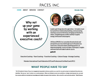 pacesinc.com screenshot