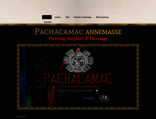 pachacamac-piercing.com screenshot