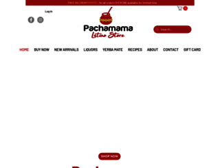 pachamama.co.nz screenshot