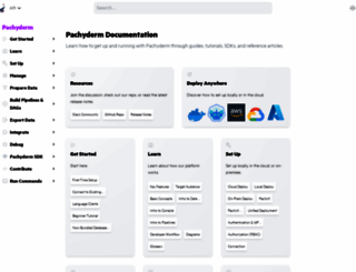 pachyderm.io screenshot