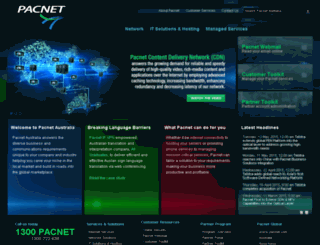 pacific.net.au screenshot