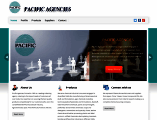 pacificagencies.com screenshot