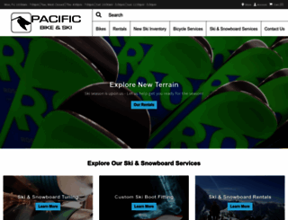 pacificbikeandski.com screenshot