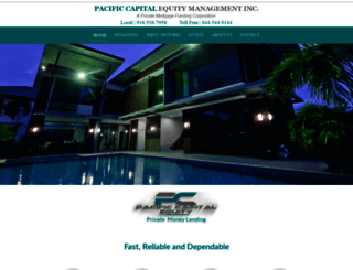 pacificcapitalequitymanagement.com screenshot