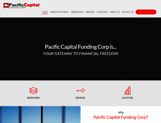 pacificcapitalfundingcorp.com screenshot