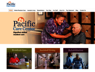 pacificcarecenter.net screenshot