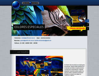 pacificcolor.com.ar screenshot