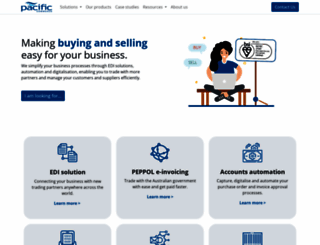 pacificcommerce.com.au screenshot