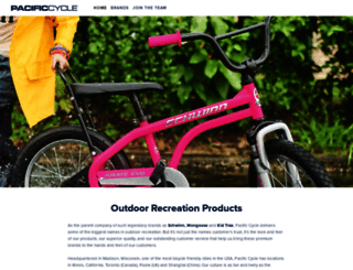 pacificcycle.com screenshot