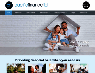 pacificfinance.co.nz screenshot