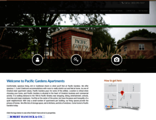 pacificgardenapartments.roberthancockco.com screenshot