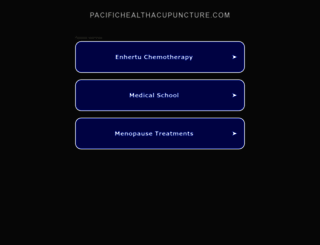pacifichealthacupuncture.com screenshot