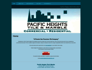 pacificheightstile.com screenshot