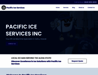 pacificiceservices.com screenshot