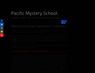 pacificmysteryschool.com screenshot