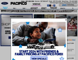 pacificoford.com screenshot