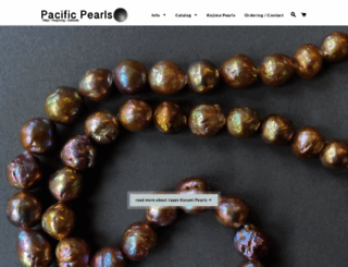 pacificpearls.us screenshot