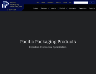 pacificpkg.com screenshot