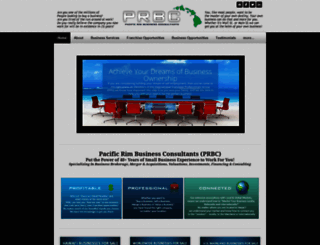 pacificrimbusinessconsultants.com screenshot