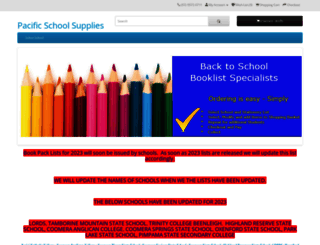 pacificschoolsupplies.com.au screenshot
