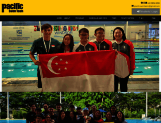 pacificswimteam.com.sg screenshot