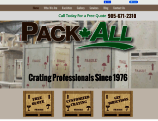 pack-all.ca screenshot