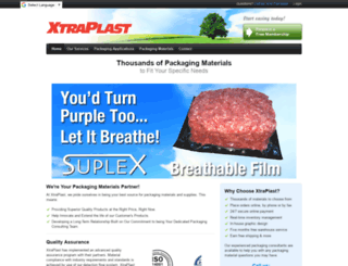 packaging-materials.xtraplast.com screenshot