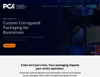 packagingcorp.com screenshot
