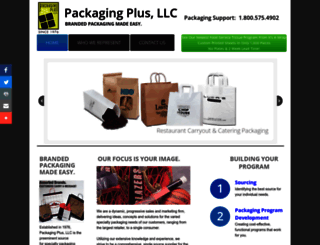 packagingplususa.com screenshot