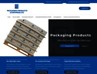 packagingproducts.co.uk screenshot