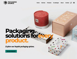 packagingsource.co.uk screenshot