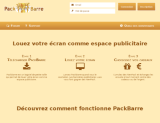 packbarre.com screenshot
