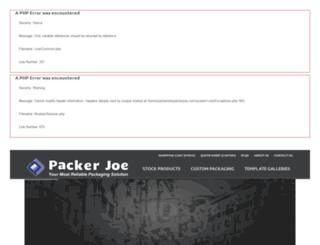 packerjoe.com screenshot