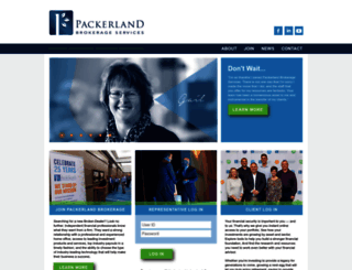 packerlandbrokerage.com screenshot