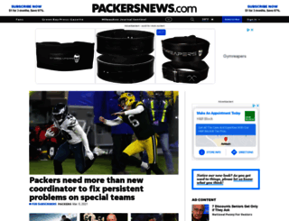packersnews.greenbaypressgazette.com screenshot