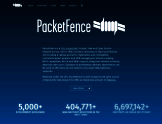 packetfence.org screenshot