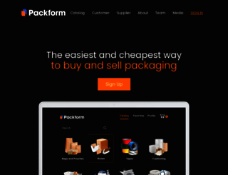packform.com.au screenshot