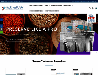 packfreshusa.com screenshot