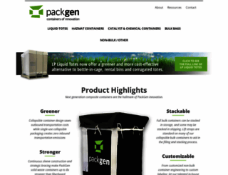packgen.com screenshot