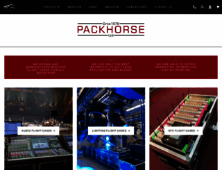 packhorse.co.uk screenshot