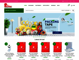 packingkart.com screenshot