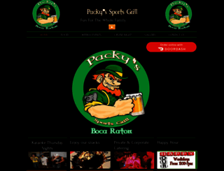 packyssportsgrill.com screenshot