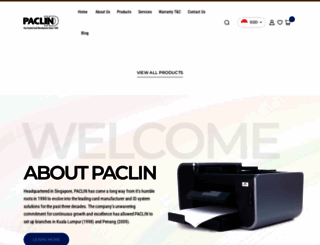 paclin.com.sg screenshot