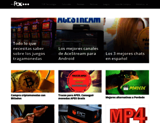 pacmac.es screenshot