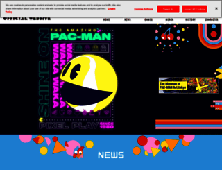 pacman.com screenshot