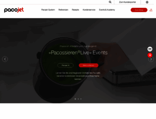 pacojet.com screenshot
