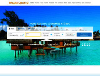 pacotesdeturismo.com.br screenshot