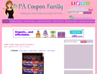 pacouponfamily.com screenshot