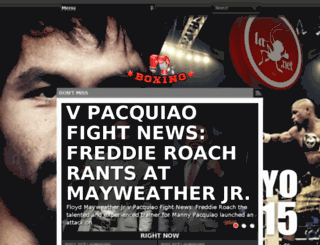 pacquiao-vs-mayweather-jr.com screenshot